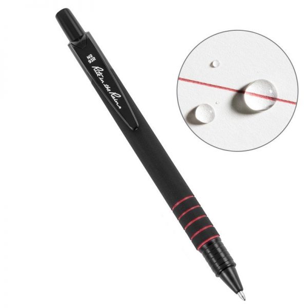 RITR 93 All-Weather Durable Clicker Pen - Red 1