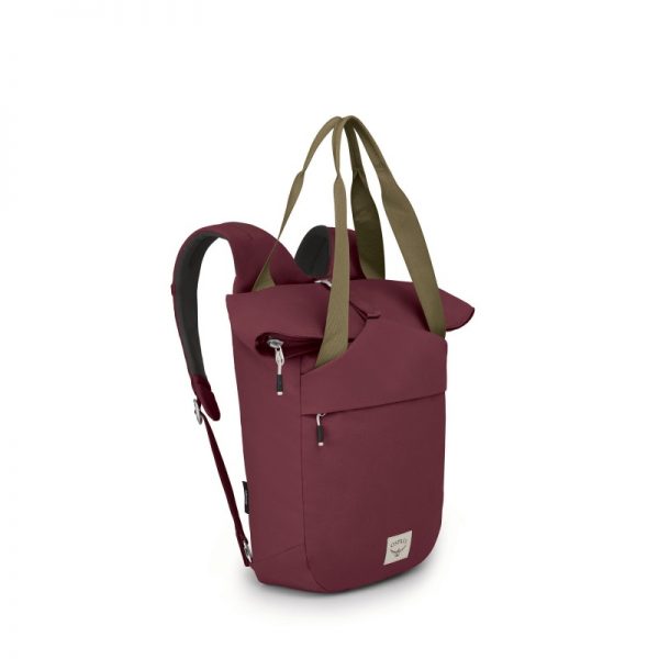 Osprey Arcane Tote Pack - Mud Red - Front