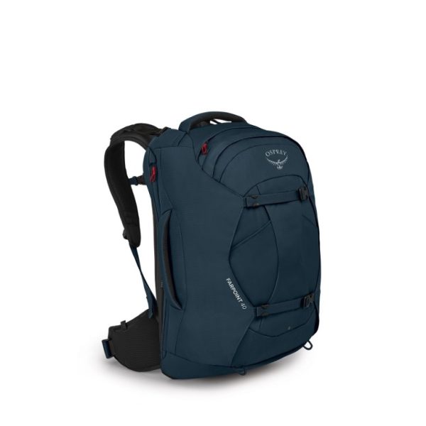 Farpoint 40L Travel Pack 2022 - Muted Space Blue - Front